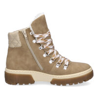 Rieker Damen Schn&uuml;rboot beige