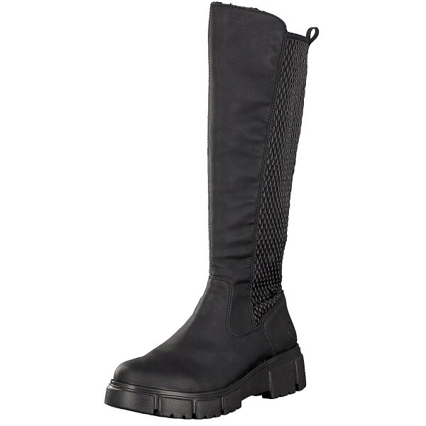 Rieker Damen Stiefel schwarz