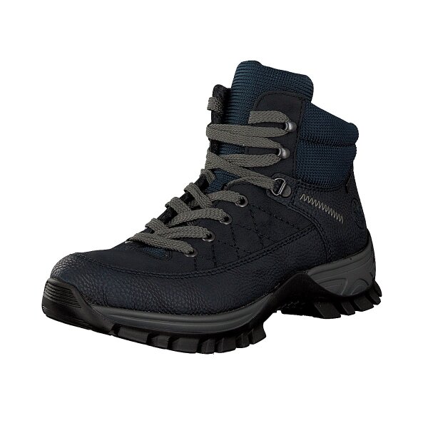 Rieker Damen Schnürboot blau