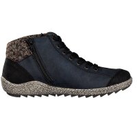 Rieker Damen Schn&uuml;rboot blau