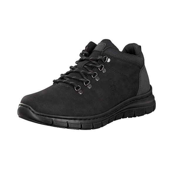 Rieker Herren Schn&uuml;rboot schwarz