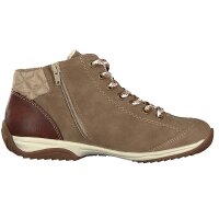 Rieker Damen Schn&uuml;rboot beige
