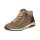Rieker Damen Schn&uuml;rboot beige