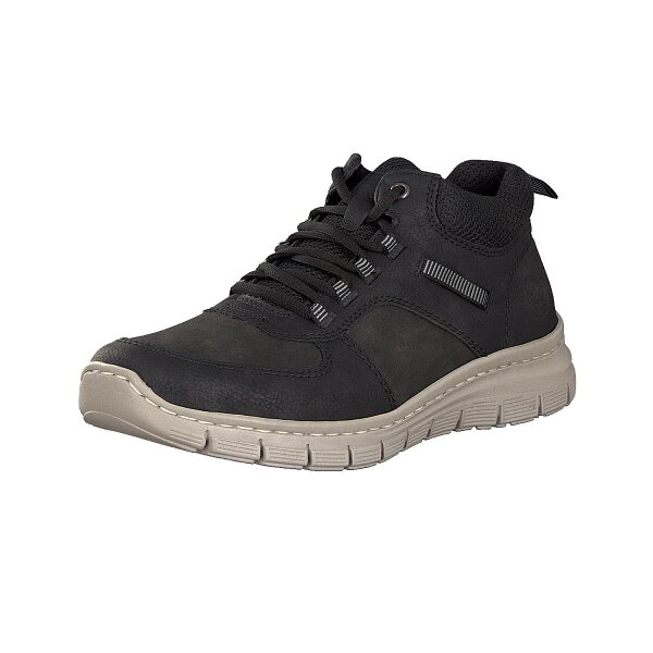 Rieker Herren Schn&uuml;rschuh schwarz