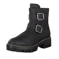 Rieker Damen Boot schwarz