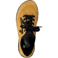 Rieker Damen Schn&uuml;rschuh gelb