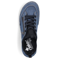 Rieker Damen Schn&uuml;rschuh blau