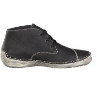Rieker Damen Schn&uuml;rboot schwarz