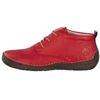Rieker Damen Schnürschuh rot