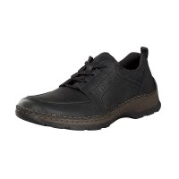 Rieker Herren Schnürschuh schwarz