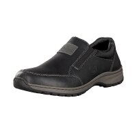 Rieker Herren Slipper schwarz