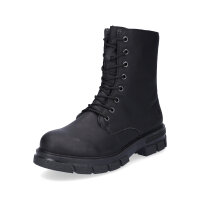 Rieker Damen Schnürboot schwarz