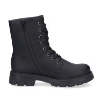 Rieker Damen Schn&uuml;rboot schwarz