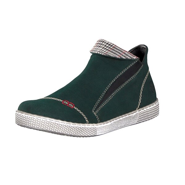 Rieker Damen Boot gr&uuml;n