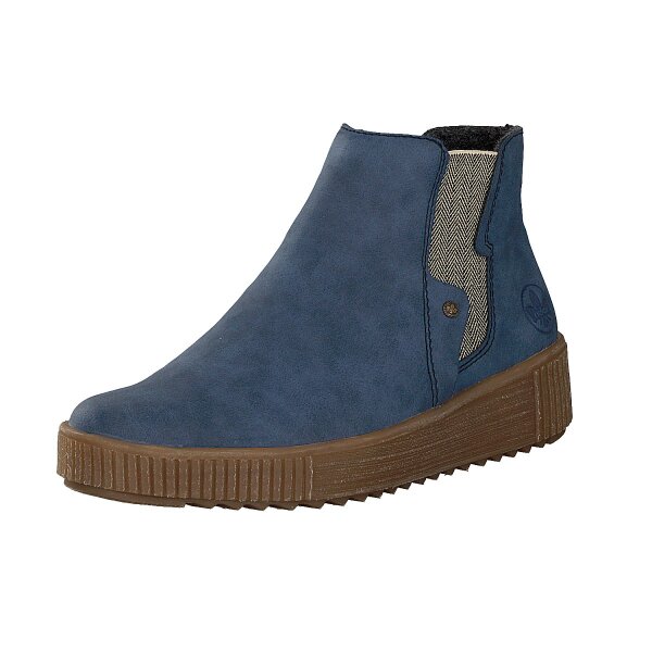 Rieker Damen Boot blau