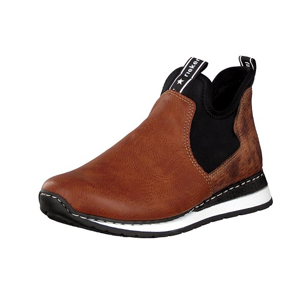 Rieker Damen Slipper braun