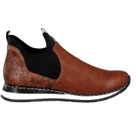 Rieker Damen Slipper braun