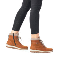 Remonte Damen Schn&uuml;rboot braun