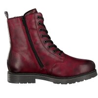 Remonte Damen Schn&uuml;rboot rot