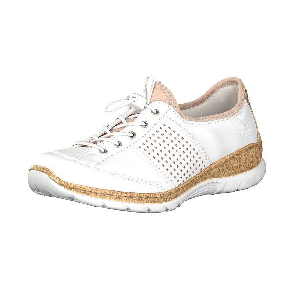 Rieker Damen Sneaker wei&szlig;