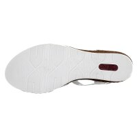 Rieker Damen Sandalette wei&szlig;