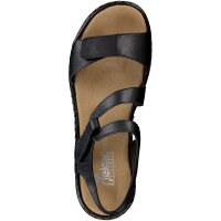 Rieker Damen Sandale schwarz