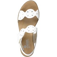 Rieker Damen Sandalette wei&szlig;