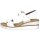 Rieker Damen Sandalette wei&szlig;
