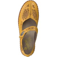 Rieker Damen Slipper gelb