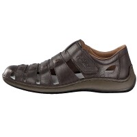 Rieker Herren Klettschuh braun