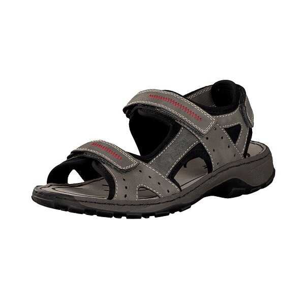 Rieker Herren Sandale grau