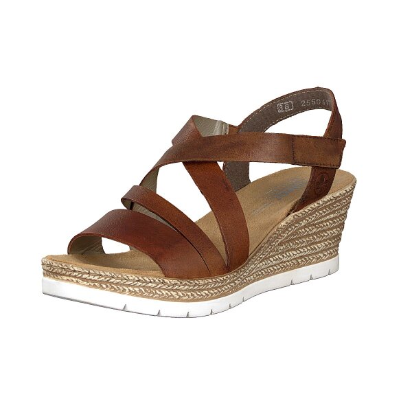 Rieker Damen Sandalette braun