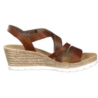 Rieker Damen Sandalette braun
