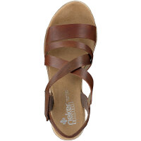 Rieker Damen Sandalette braun