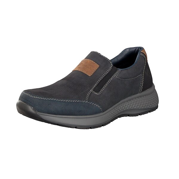 Rieker Herren Slipper blau