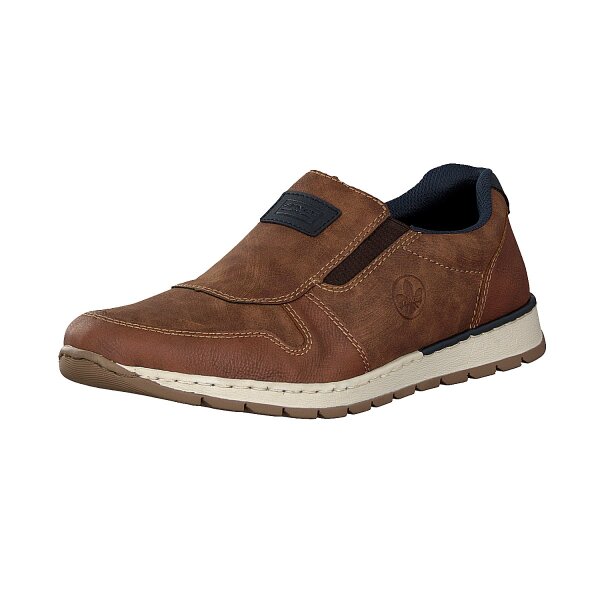 Rieker Herren Slipper braun