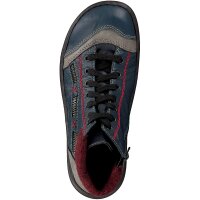 Rieker Damen Schn&uuml;rboot blau