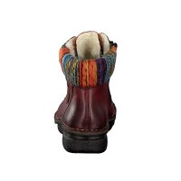 Rieker Damen Schn&uuml;rboot rot