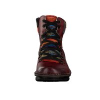 Rieker Damen Schn&uuml;rboot rot