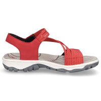 Rieker Damen Sandale rot