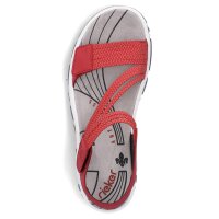 Rieker Damen Sandale rot