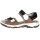 Rieker Damen Sandale beige
