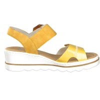 Rieker Damen Sandale gelb