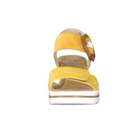Rieker Damen Sandale gelb