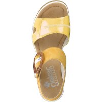 Rieker Damen Sandale gelb