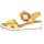Rieker Damen Sandale gelb