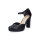 Tamaris Damen Pumps schwarz matt