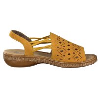 Rieker Damen Sandale gelb