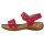 Rieker Damen Sandale rot