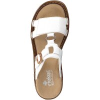Rieker Damen Pantolette wei&szlig;